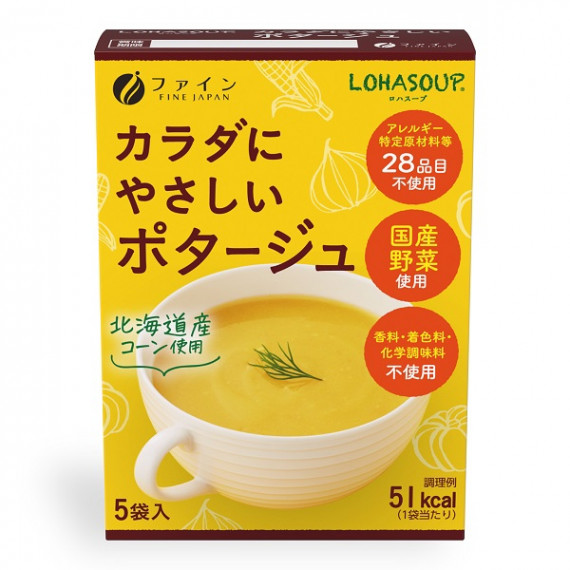 日本玉米濃湯, 70克 (14克 x 5包)  