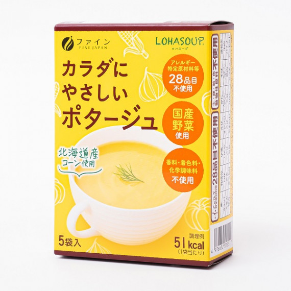 日本玉米濃湯, 70克 (14克 x 5包)  